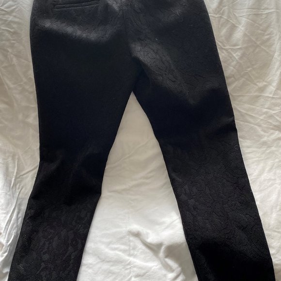 ANN TAYLOR BLACK DRESS PANTS - Picture 4 of 4